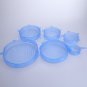 SCUTE LIDS 6 Pcs Universal Silicone Suction Lid-bowl Pan Cooking Pot Lid-silicon