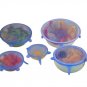 SCUTE LIDS 6 Pcs Universal Silicone Suction Lid-bowl Pan Cooking Pot Lid-silicon