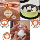 Eggies Egg Cup Cooker Egg Poaching Cups Egg Boiler with Egg Yolk Separator