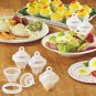 Eggies Egg Cup Cooker Egg Poaching Cups Egg Boiler with Egg Yolk Separator