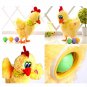 Hilarious Egg Laying Chicken Laying Egg Electric Plush Crazy Chicken with Lights