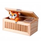 Funny Tiger in a Box Upgrade Wooden Electronic Useless Box With Sound New 2018