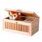 Funny Tiger in a Box Upgrade Wooden Electronic Useless Box With Sound New 2018
