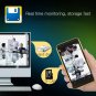 ALARM CLOCK WITH HIDDEN HD CAMERA WIFI 1080P H.264