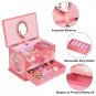 Musical Jewelry Box - Case for Girls - Perfect Christmas Gift For Little Girls !