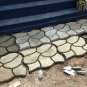 plastic path maker mold manually paving cement brick stone road 43.5 * 43.5 cm