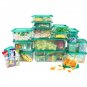 17 Piece Set Food Storage Containers with Lids Comparable to Tupperware Set NEW