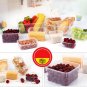 17 Piece Set Food Storage Containers with Lids Comparable to Tupperware Set NEW