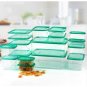 17 Piece Set Food Storage Containers with Lids Comparable to Tupperware Set NEW