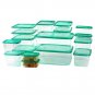 17 Piece Set Food Storage Containers with Lids Comparable to Tupperware Set NEW