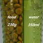 2 IN 1 PORTABLE PET FEEDER - TRAVEL BOTTLE DISPENSER FOR PETS - FREE SHIPPING!!!