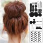Fancy Women Hair Accessories Set Hair Twist Magic Sponge Tools Free Shipping!