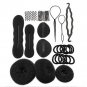 Fancy Women Hair Accessories Set Hair Twist Magic Sponge Tools Free Shipping!