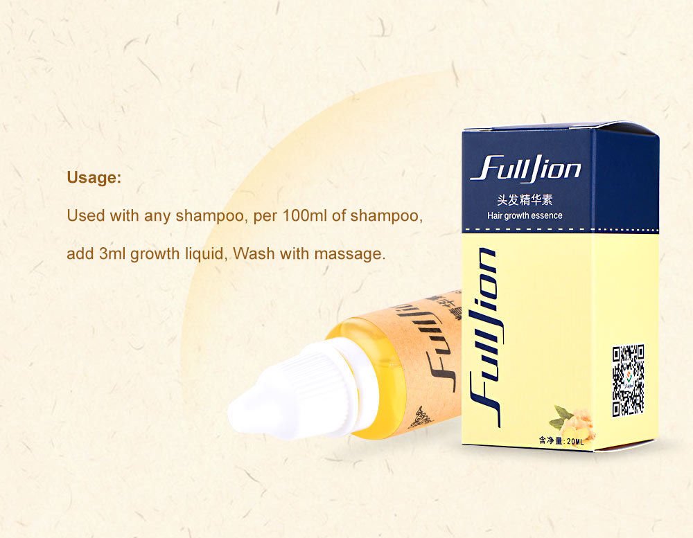 Hair Growth Ginger Essence Hair Loss Liquid 20ml  Restoration pilatory