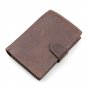 First Layer Of Genuine Leather Men's Large Capacity Multi-Card Bit Short Wallet
