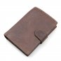 First Layer Of Genuine Leather Men's Large Capacity Multi-Card Bit Short Wallet