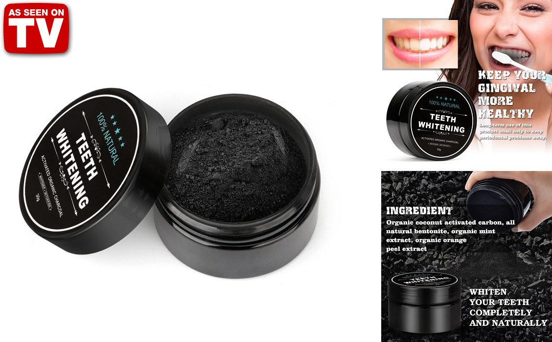 30g Jumbo Activated Carbon Teeth Whitening Organic Coco Shell Powder