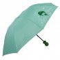 Cartoon Fruit Doll Sun Rain Umbrella Outdoor Foldable Kokeshi Parasol Green