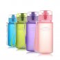 CURGE Flip Top Lid Direct Drinking Plastic water bottle 400ml 560ml Blue