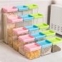 Plastic Box Food Storage Container Kitchen Tool  Grains Desk Organizer