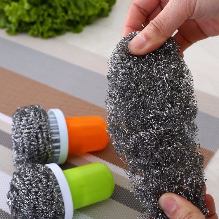2PCS/LOT New Style With Handle Steel Wire Brush To Clean Ball Free Shipping