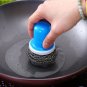 2PCS/LOT New Style With Handle Steel Wire Brush To Clean Ball Free Shipping