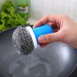 2PCS/LOT New Style With Handle Steel Wire Brush To Clean Ball Free Shipping