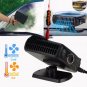 2 In 1 Car Portable Ceramic Heating Cooling Heater Fan Defroster 24V /12V