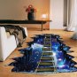 Large 3d COSMIC SPACE WALL STICKER GALAXY Star Home Decoration  Kids Room New