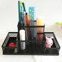 Office Organizer Metal Cosmetic Pencil Pen Holders Container Office Supplies