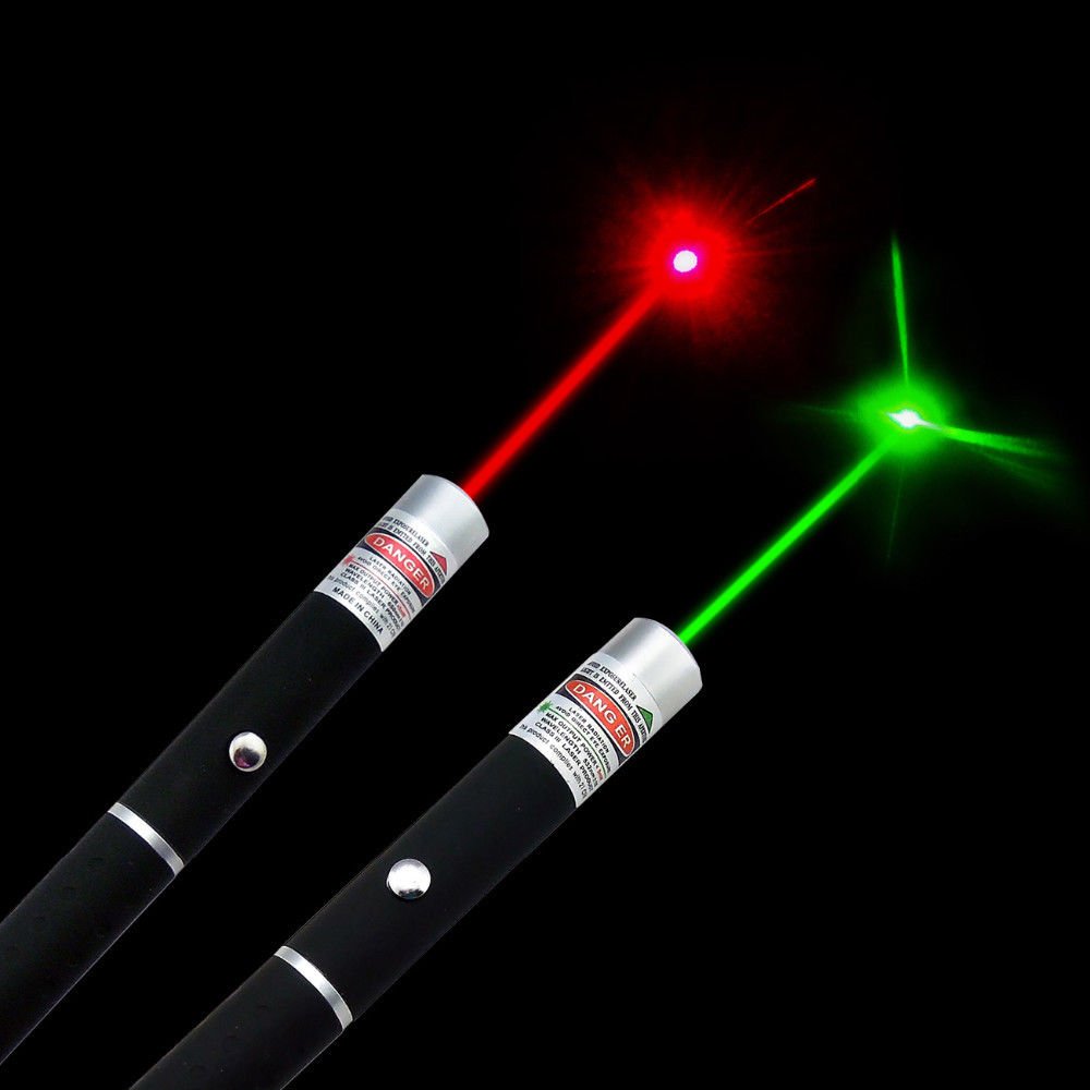 5 mw Military Green Laser Pointer Pen - Strong Visible Light - Free Shipping !!!