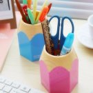 Big pencil sharp pen holder / Desk organizer Storage / School supplies/ FreeShip
