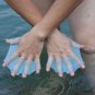 Webbed Gloves Men / Women / Baby Swimming Advanced Supplies Half Finger Paddles