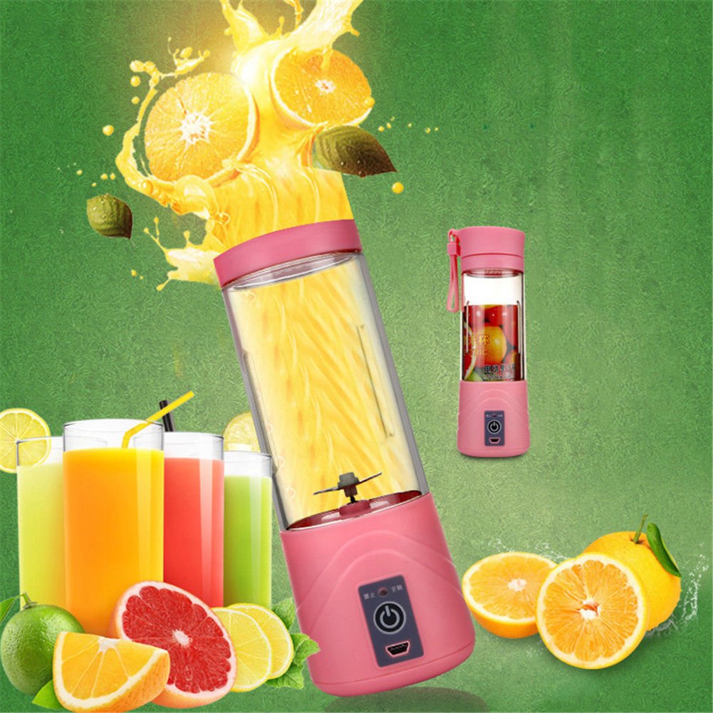 USB Portable Blender - Electric Fruit Citrus Juicer Bottle - Smoothie Maker