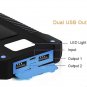 New 20000mah Solar Portable Power Bank Charger Dual All USB Devices