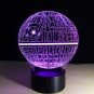 Lamp Death Star Wars 3D LED Holographic Lamp light 7 Colors Gift Xmas Kids NEW