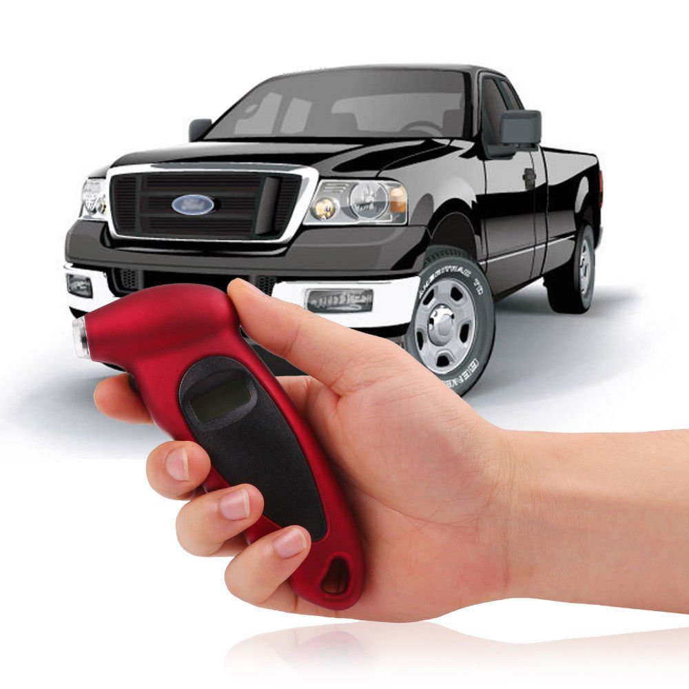 TIRE UTILITY TOOL - LCD DISPLAY - UNIVERSAL CAR DIGITAL TIRE PRESSURE TOOL !!!