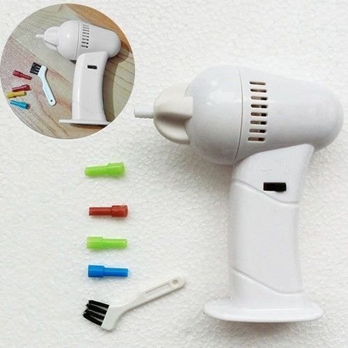 Wax Vac Electric Cordless Vacuum Wax Ear Cleaner Professional Safe