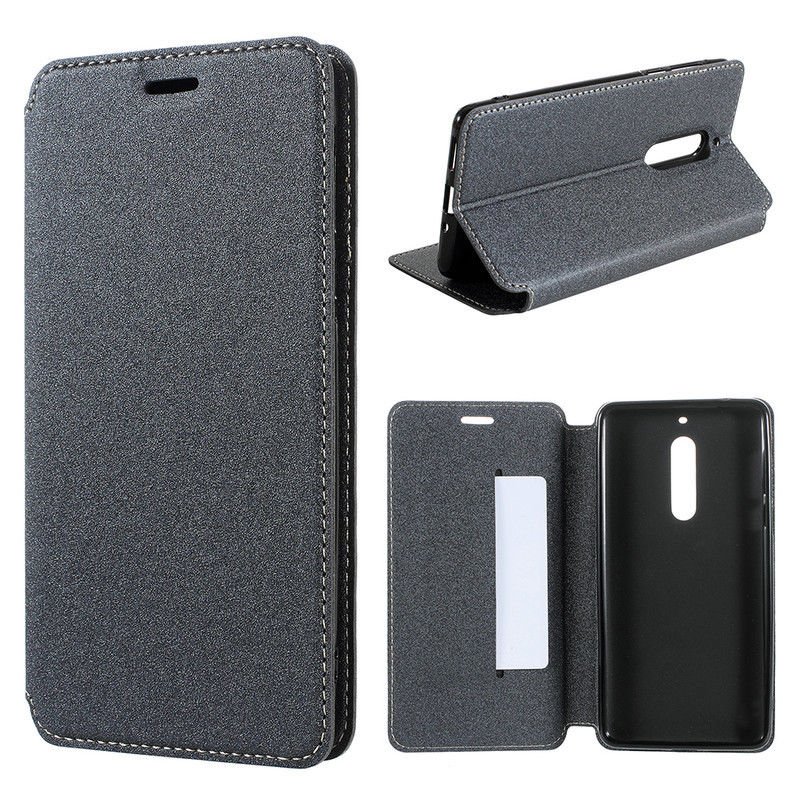 Folio Case For Nokia 5 Sand-like All-New kindle Fire HD 2018 Release Leather