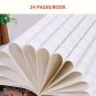 Blank Guitar Tablature Practice Book Six Line Exe rcise Book 24 Page Two Side