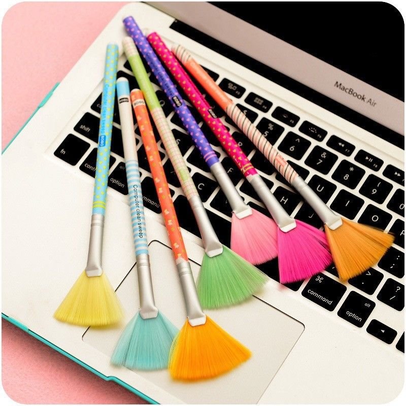 Multi-purpose Cleaning Brush Computer Keyboard Dusting Brushes & Free Shipping!