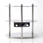 Stainless Steel Toothbrush Razor Holder Bathroom Sticking Wall Mount Stand Rack