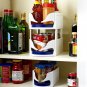 Double Roller Rotating Storage Box Multi-functional Kitchen Racks Accessories
