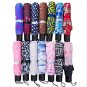 Compact Travel Strongly Windproof Umbrella Auto Open Close Folding Rain Anti UV