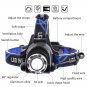 Zoomable 5000Lm CREE XM-L T6 5X LED Headlight Flashlight 4 Modes Torch Lamp