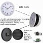 Wall Clock Hidden Safe - SINOCMP Clock Safe Secret Safes Hidden Safe Wall Clo...