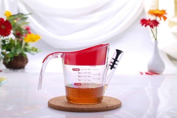 Unique Kitchen Utensil Cooking Meat Tools 2 Cup Fat Separator Kitchen Accessorie