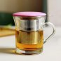Reusable Stainless Steel Tea Infuser Lid Tea and Coffee Filters for Loose Tea