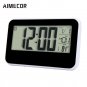 Digital Snooze Alarm Clock Backlight LED Table Clock Time Temperature Calendar