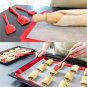 5pc/set Kitchen Silicone Spatula Basting Spoon Eggbeater With Free Shipping !!